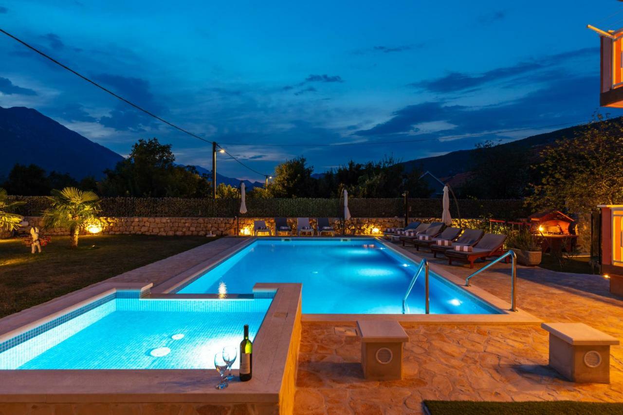 Luxury Villa Poquito Zagvozd Exterior foto