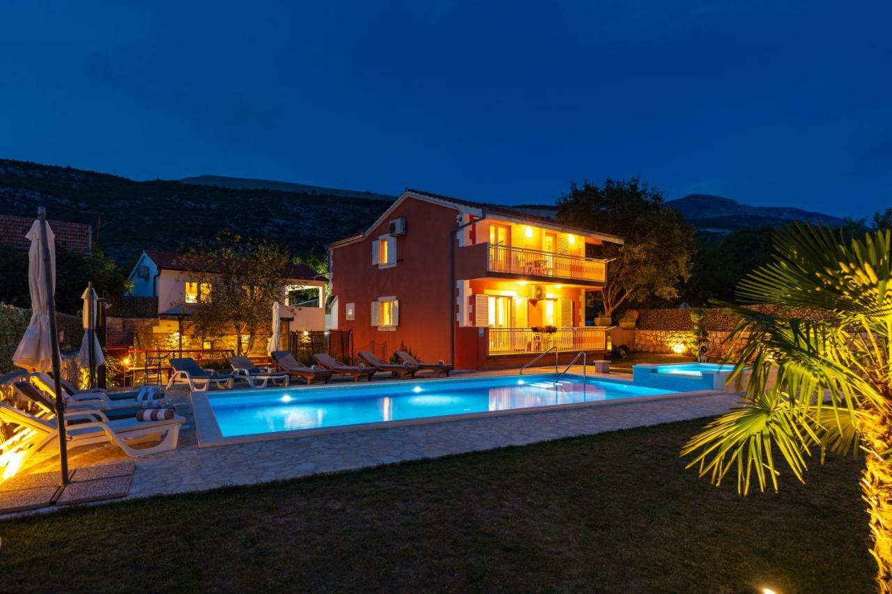Luxury Villa Poquito Zagvozd Exterior foto